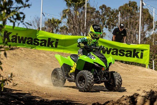2026 Kawasaki KFX® 50 WHITE image 8