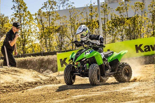 2026 Kawasaki KFX® 90 GREEN — photo 6